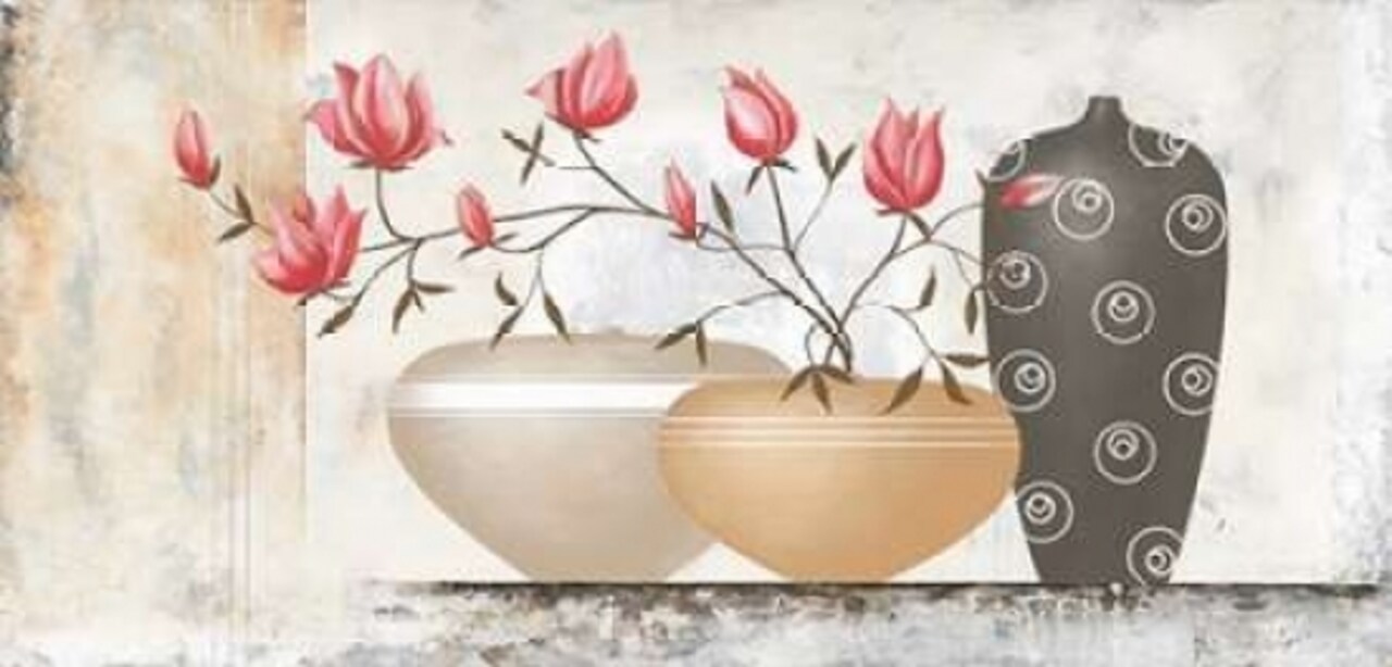 Pink Magnolias II Poster Print by David Sedalia - Item # VARPDX82076